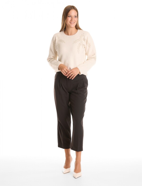 Pantalon Pinzas NEGRO