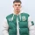 CAMPERA OXX 8801 UNIVERSITARIA - VERDE