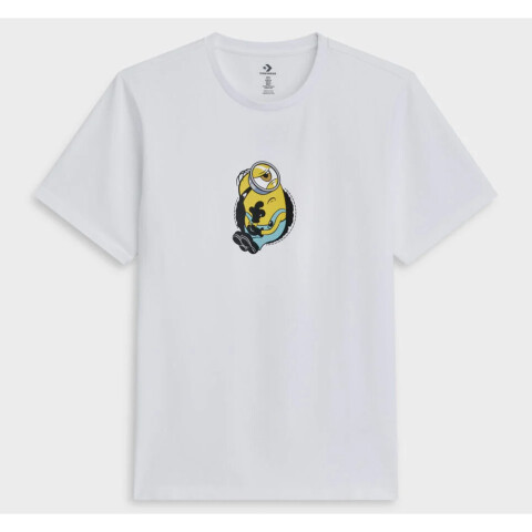 THROUGH THE PATCH TEE YELLOW WHITE