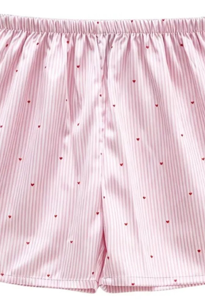 Set Pijama Oreiro Rosado