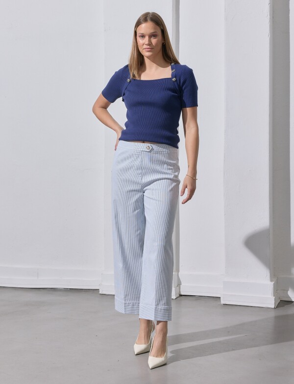 Pantalon Wide Leg CELESTE/MULTI