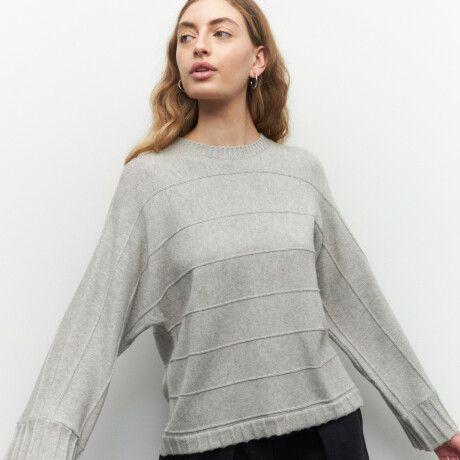 SWEATER SUREÑO Gris Melange