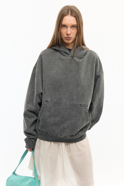 HOODIE OVER Gris
