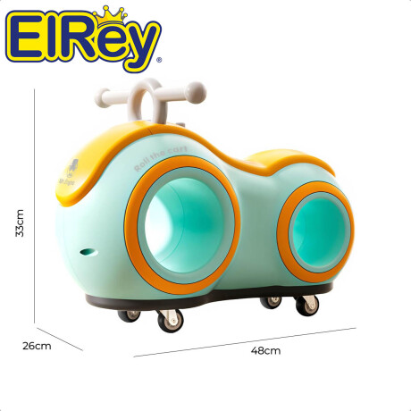 Buggy Andador Infantil 4 Ruedas 360° Luces Sonido Rod004009-mc