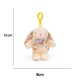 Llavero bunny plush amarillo
