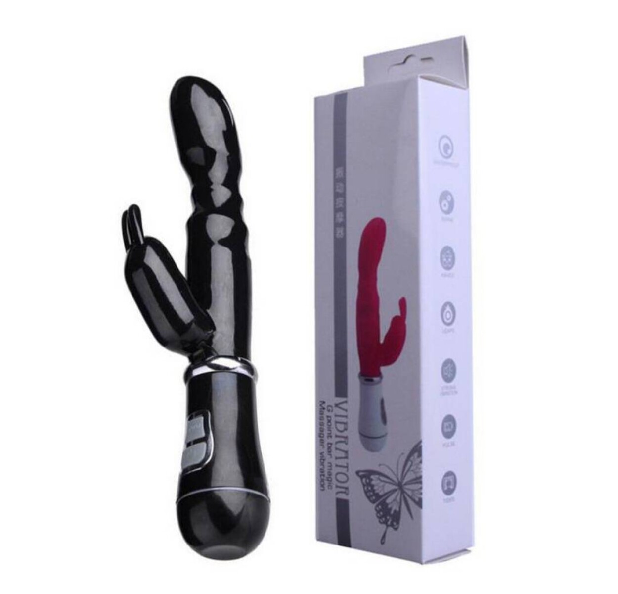 G-Spot Bar Magic Massager - Negro 