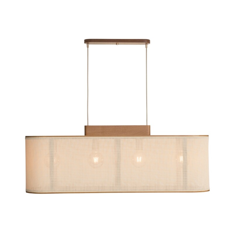 COLGANTE ELIPTICO E27 100X25CM CASTANHO COLGANTE ELIPTICO E27 100X25CM CASTANHO