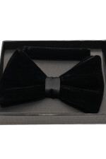 Moña con pañuelo en terciolpelo BLACK