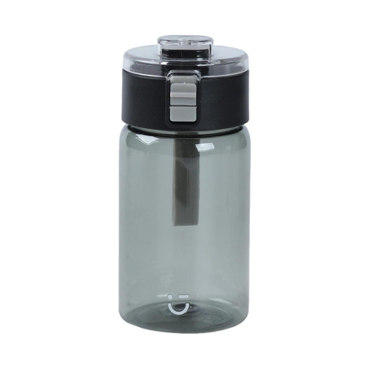 Botella plástica 390ml - negro 