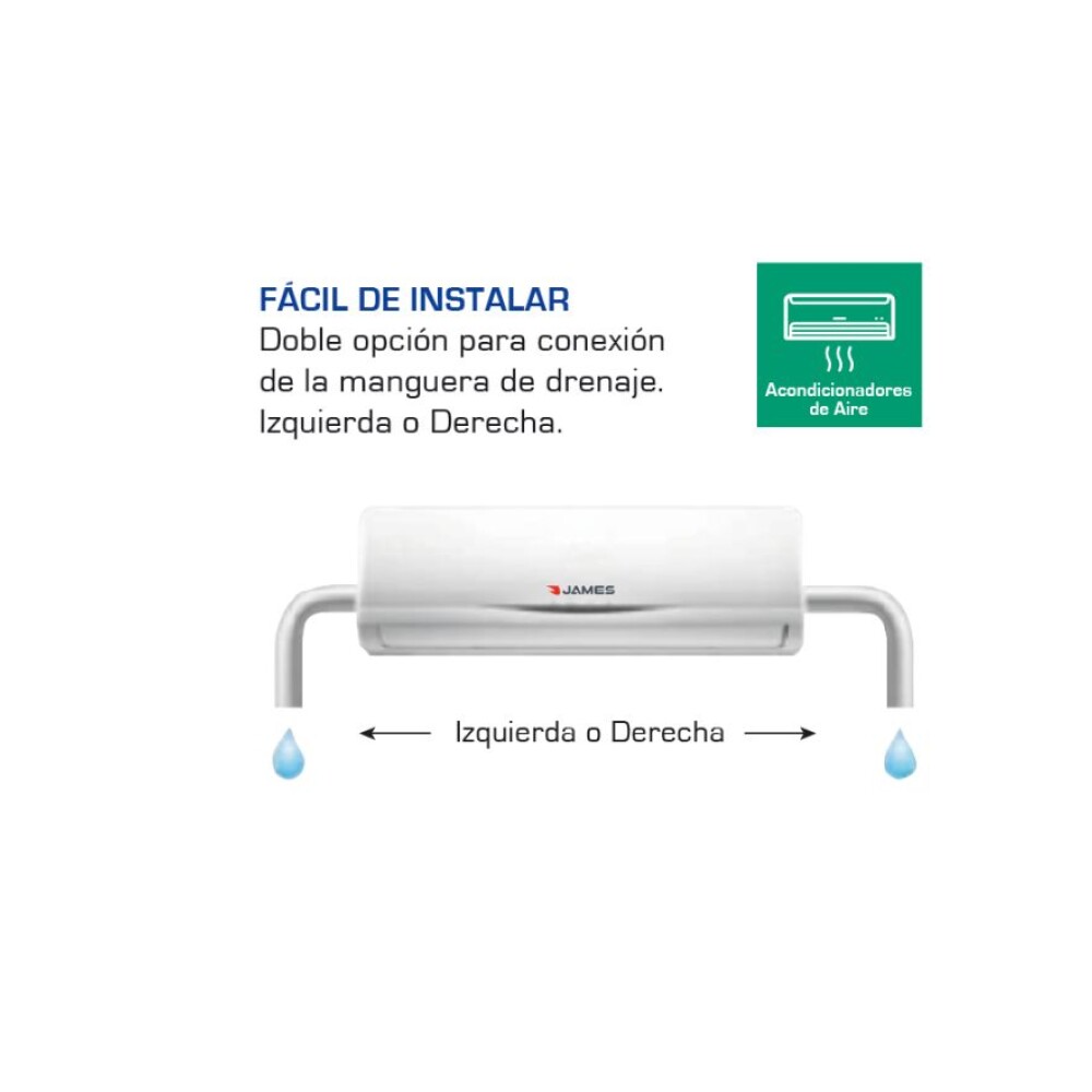 Aire Acondicionado James Split - 18.000 BTU Aire Acondicionado James Split - 18.000 BTU