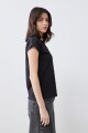 Remera calada negro
