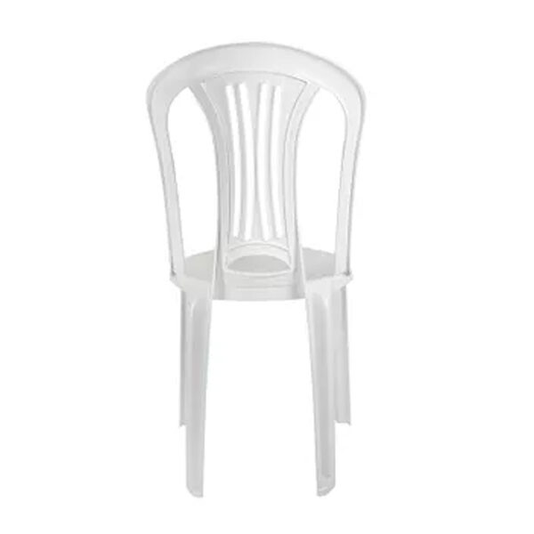 SILLA BISTRÓ SIN APOYA BRAZOS MOR BLANCA BLANCO