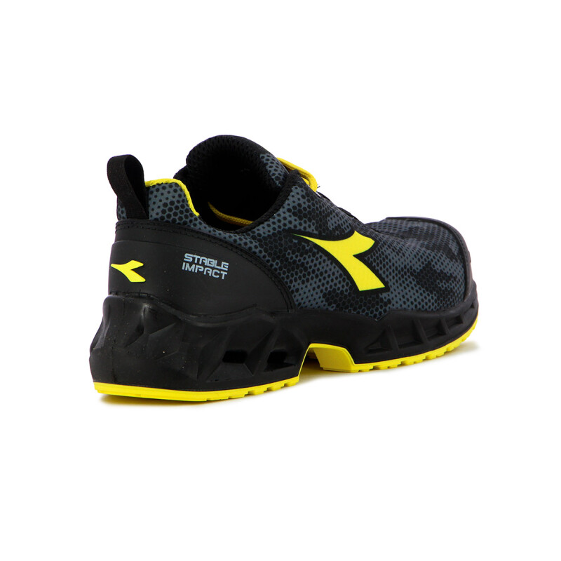 Diadora Utility Zapato Shark Stable Impact Low (s3-src) Negro-gris
