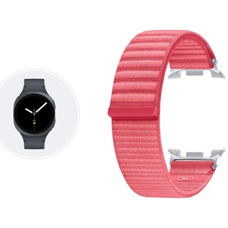 Correa Samsung Fabric Band (M/L) para Galaxy Watch8 Red