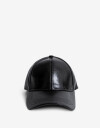 Caps Gorra Efecto Charol Negro - Negro