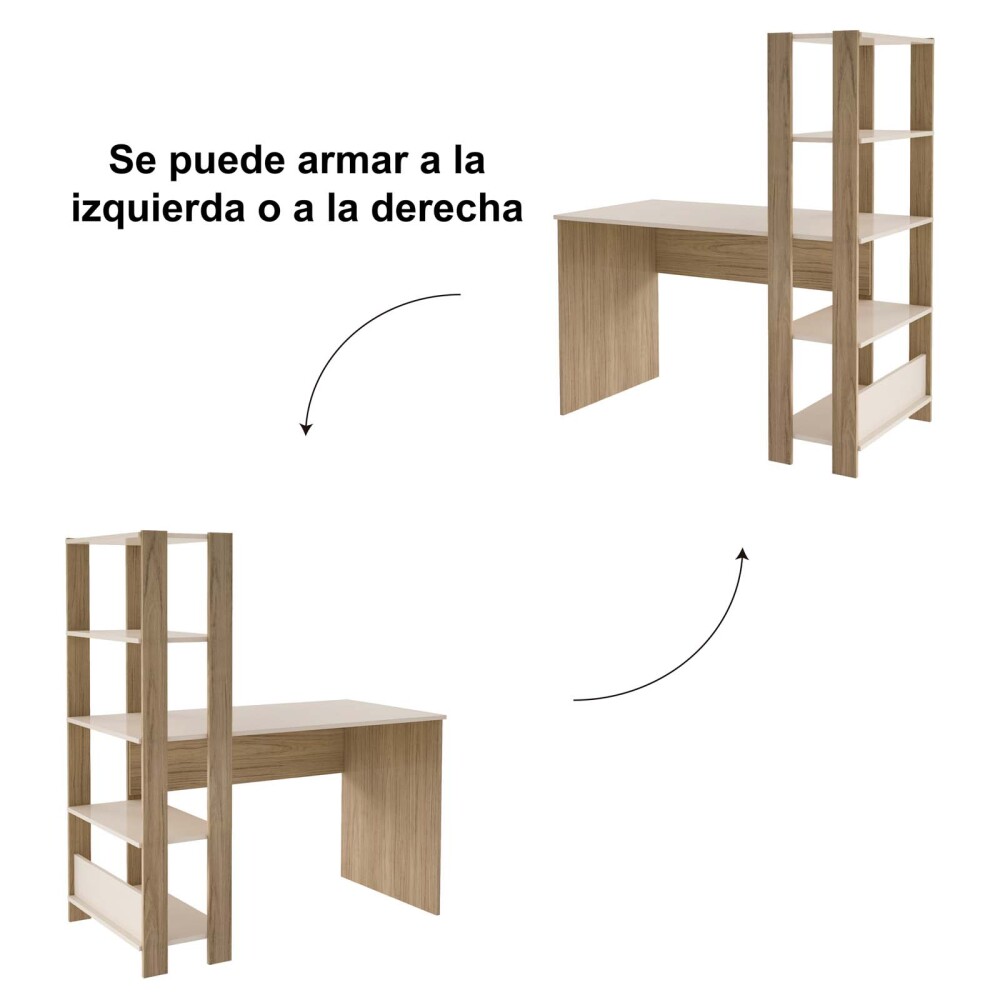 ESCRITORIO MDF-Y-MDP MARRON MATCH