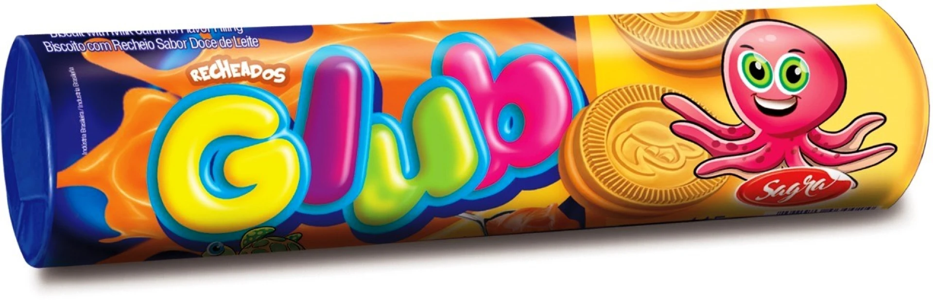 GALLETA RELLENA GLUB 100G DULCE DE LECHE 