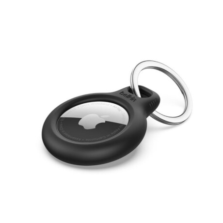 Secure holder with key ring for airtag belkin Black