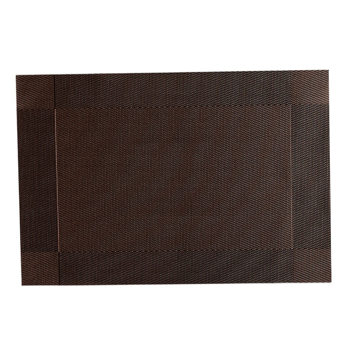 INDIVIDUAL PVC RECUADRO 45x30CM MARRON 