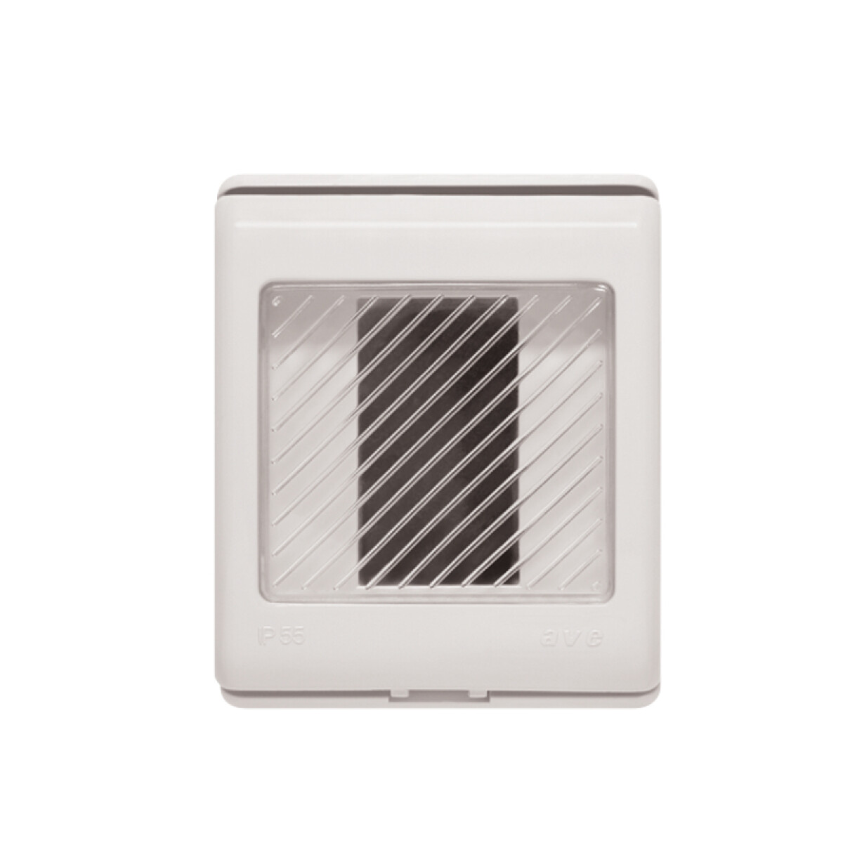 Caja exterior 1 módulo gris c/membrana - Ave - C55631 