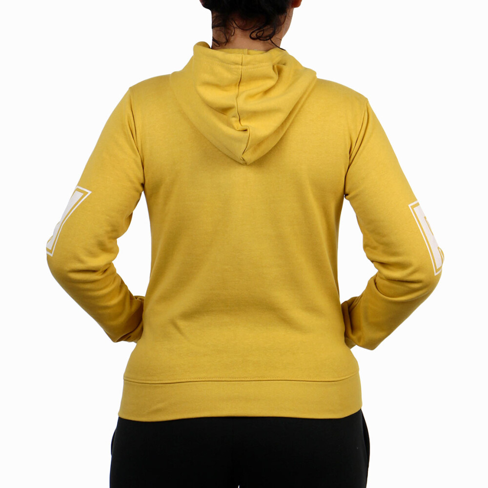 Pony mujer campera c/capucha-mostaza Mostaza