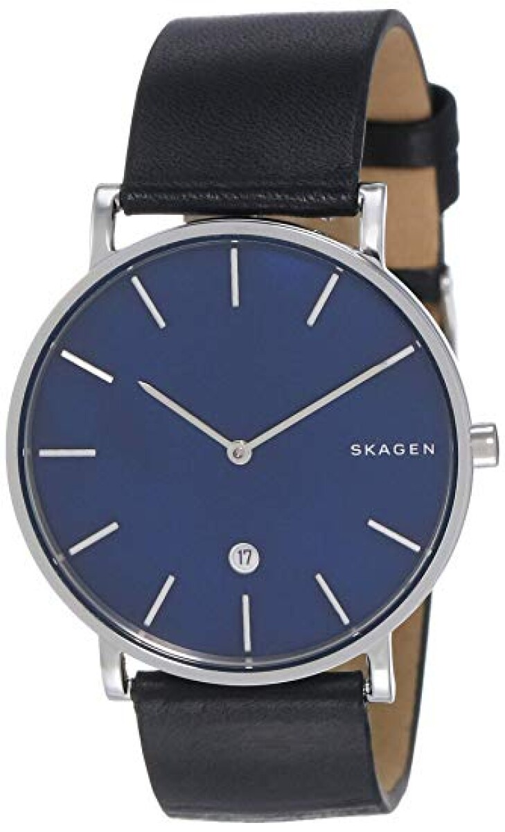 Reloj Skagen Clasico Cuero Negro 