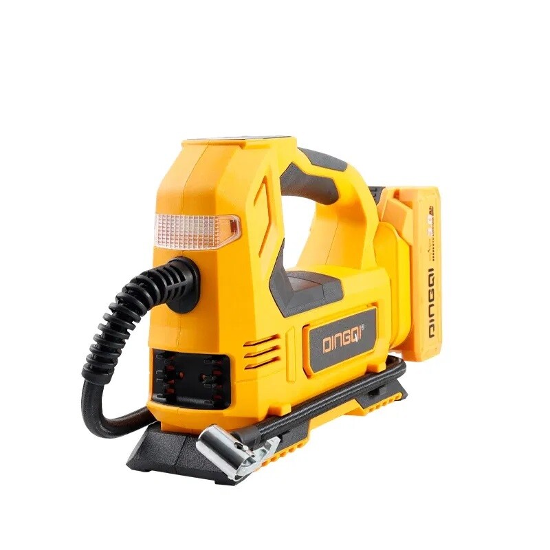 DINGQI COMPRESOR BATERIA DIGITAL LI-ION 21V&12V 150PSI +BATERIA 3.0MAH&CARGADOR Dingqi Compresor Bateria Digital Li-ion 21v&12v 150psi +bateria 3.0mah&cargador