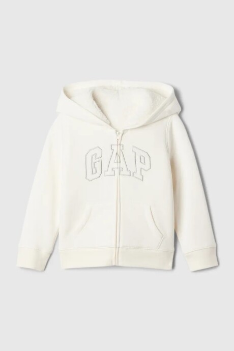 Canguro Con Corderito Logo Gap Toddler Niña Ivory Frost