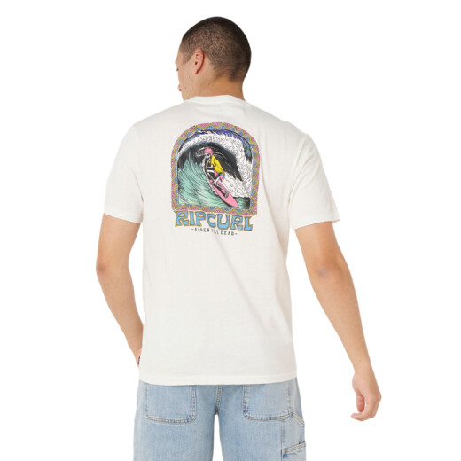 Remera Rip Curl Shredding - Blanco Remera Rip Curl Shredding - Blanco