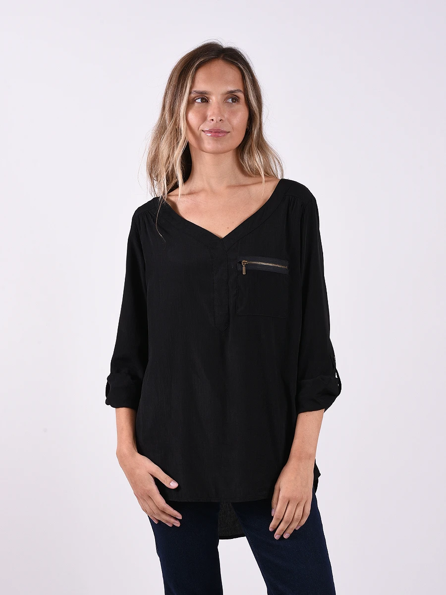 BLUSA SILVIA - NEGRO 