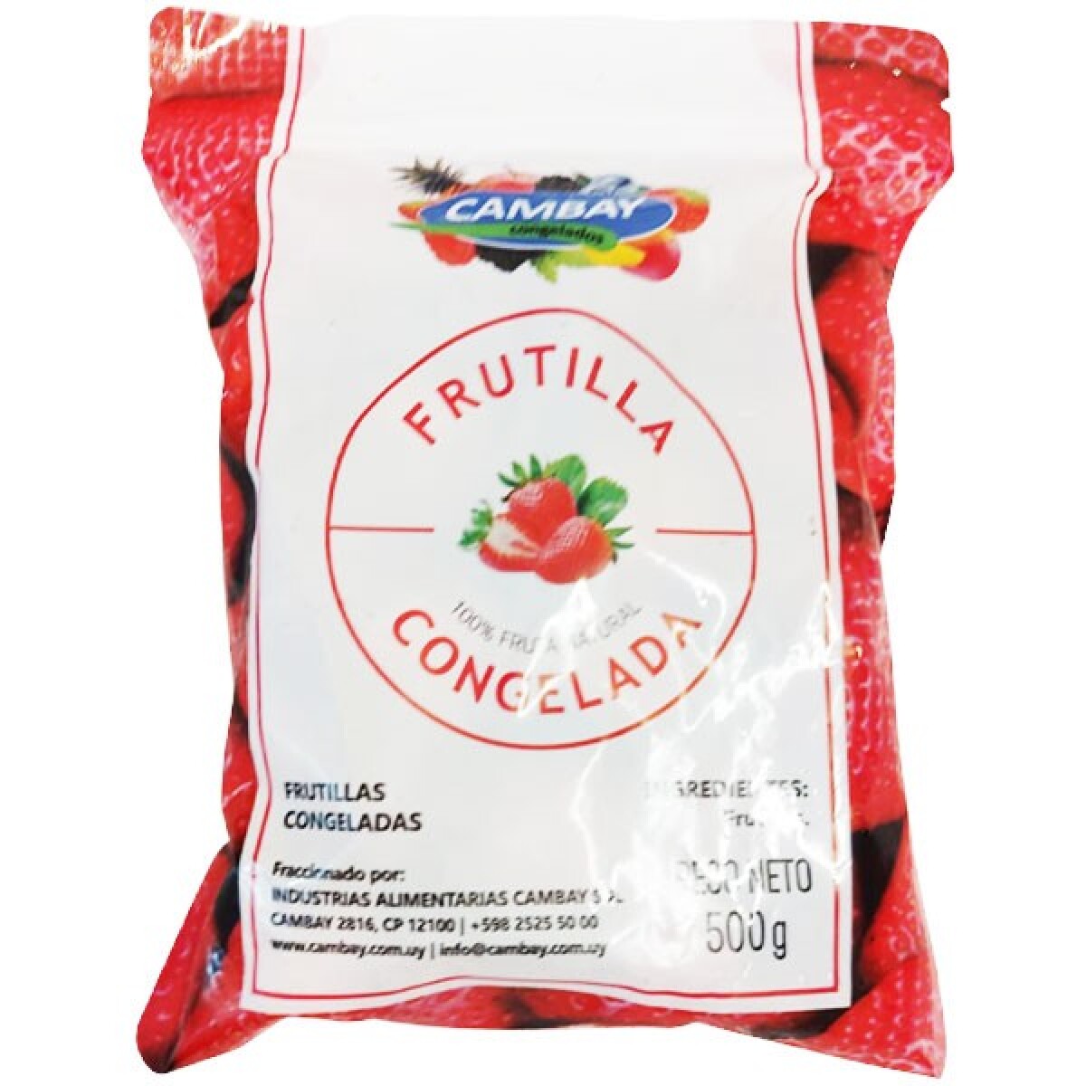 Frutilla Cambay - 500 gr 
