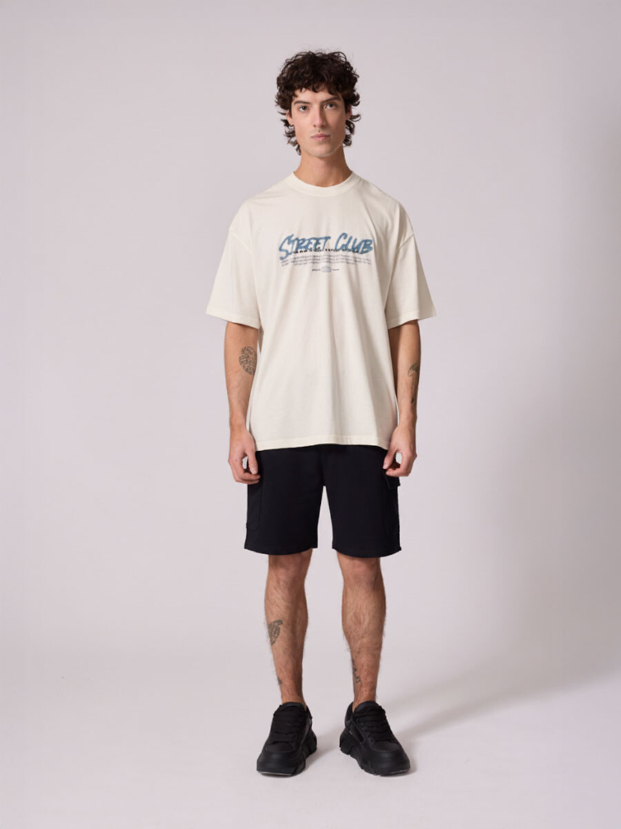 T-SHIRT MANON DIXIE Marfil