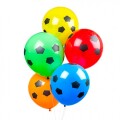 Globos De Pelotas De Futbol Pack x100 Globos De Pelotas De Futbol Pack x100