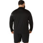 Casaca Running Icon Ls 1/2 Zip Hombre Performance Black
