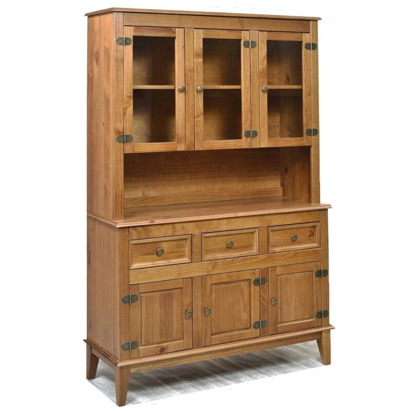 Cristalera 6 Puertas New Veneza NOGAL BARNIZ Cristalera 6 Puertas New Veneza NOGAL BARNIZ