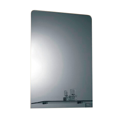 ESPEJOS LISOS DE BAÑO CON REPISA DE VIDRIO 70X50 AQUALIA CON ANTI CORROSION 000