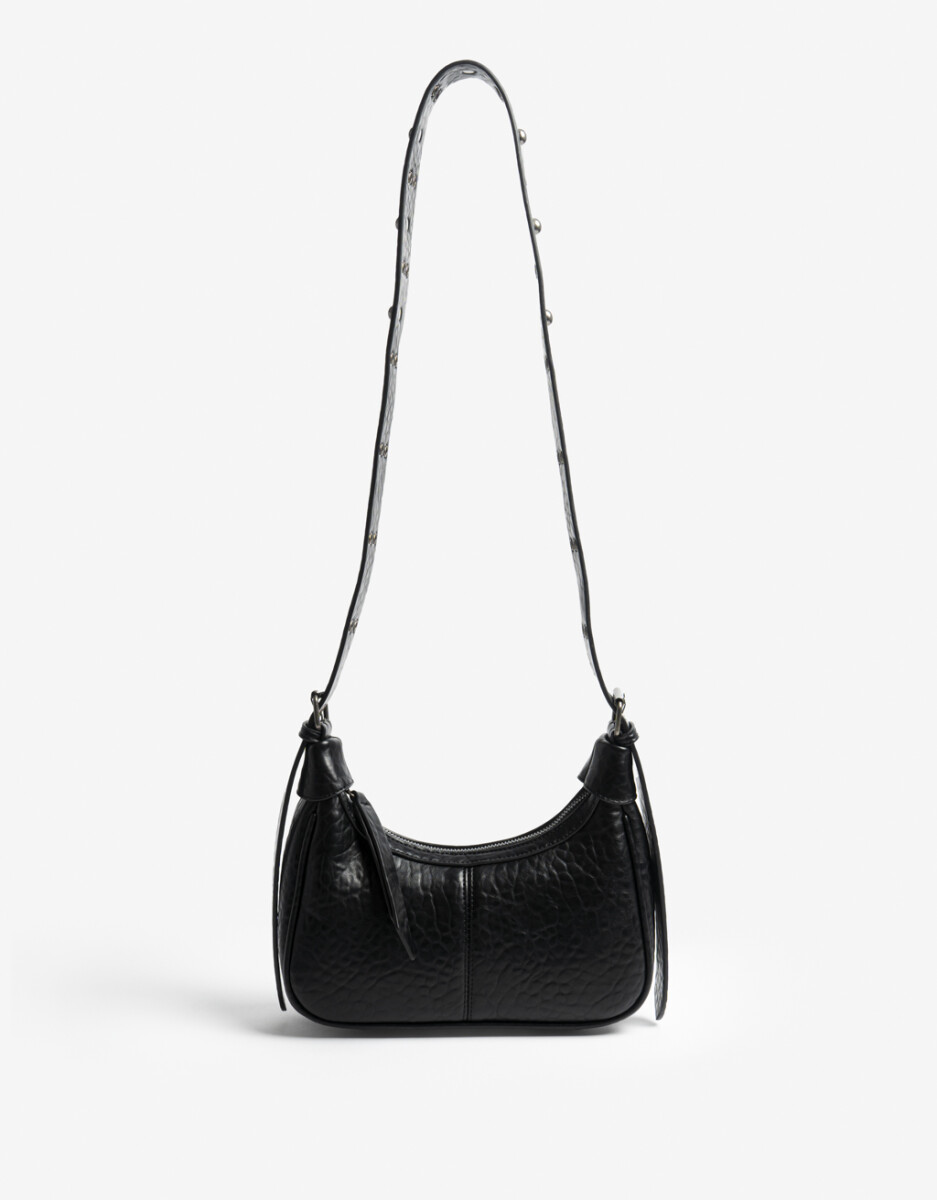 Bandolera Con Tachas Negra 