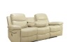 Sillón reclinable 3 cuerpos - Pu MR2138 Crema