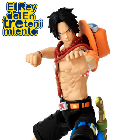Figura Original Anime Heroes One Piece Articulada Portgas D. Ace