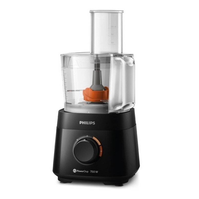 Procesadora De Alimentos Philips Con Jarra Hr7301/90 Color Negro Procesadora De Alimentos Philips Con Jarra Hr7301/90 Color Negro