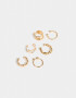 Bijou Cuff De metal Set De Earcuff De Metal - Dorado