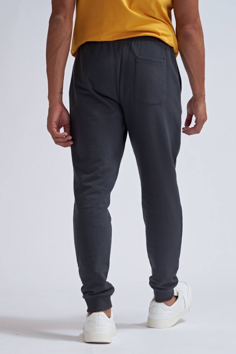 Pantalón deportivo Básico Gris Oscuro