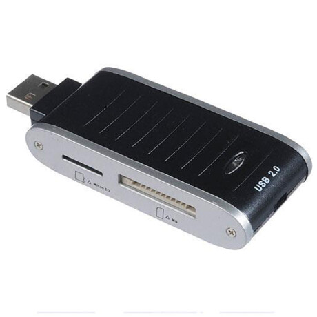 Vivitar - Lector de Tarjetas 50 en 1. VIV-RW-5000. 5 Ranuras: USB 2.0. Compatibilidad: Mac, Pc. Neg 001