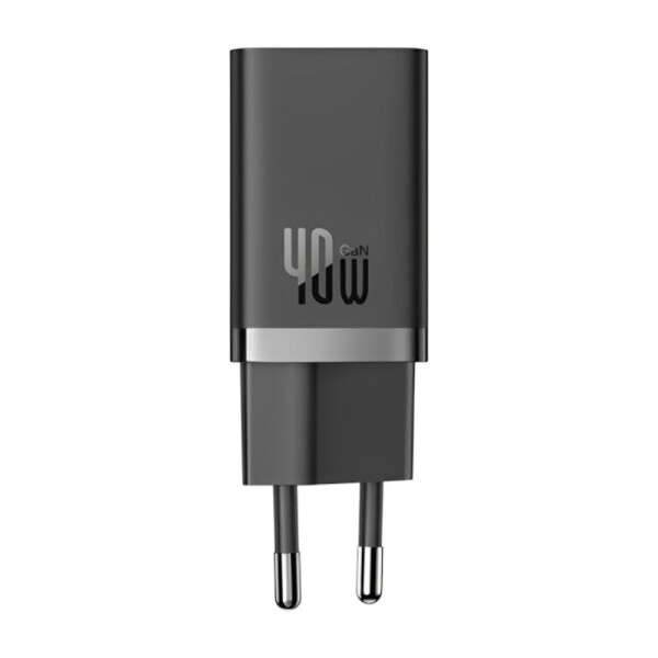 Adaptador De Carga Baseus 40W GaN5 Dual Usb-C CCGP180101/2 Adaptador De Carga Baseus 40W GaN5 Dual Usb-C CCGP180101/2
