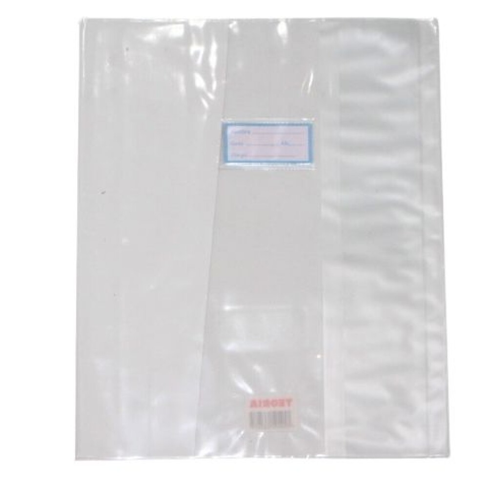 FORRO CUADERNOLA COLOR TRANSPARENTE