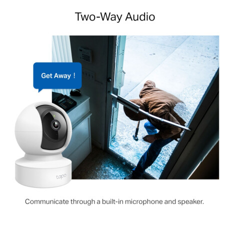 Cámara De Seguridad Tp-Link Tapo C212 Interior Visión Nocturna 2K 360° 001