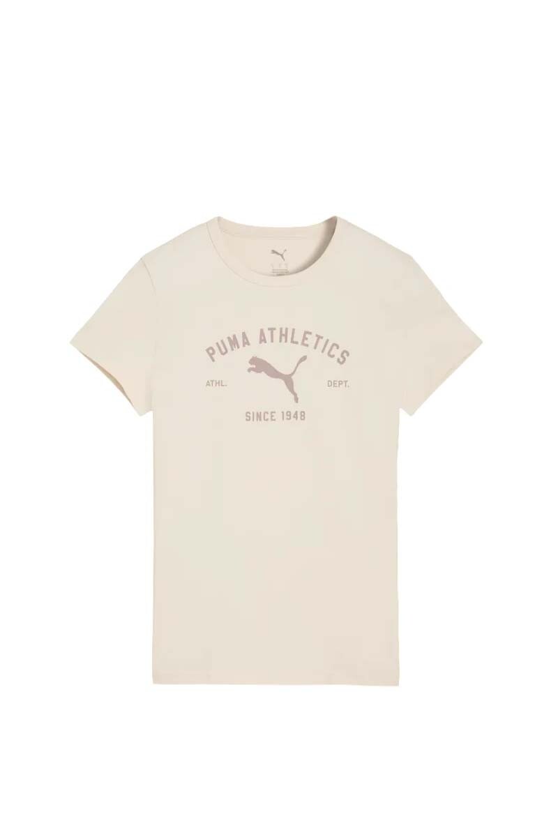 REMERA PUMA DAMA CLASS 691876 Crudo