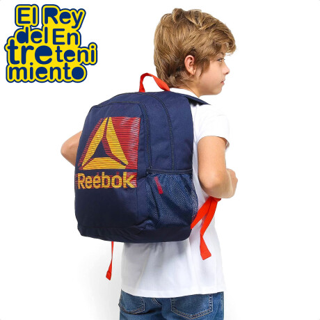 Mochila Infantil Reebok Foundation Varios Colores 24L Azul