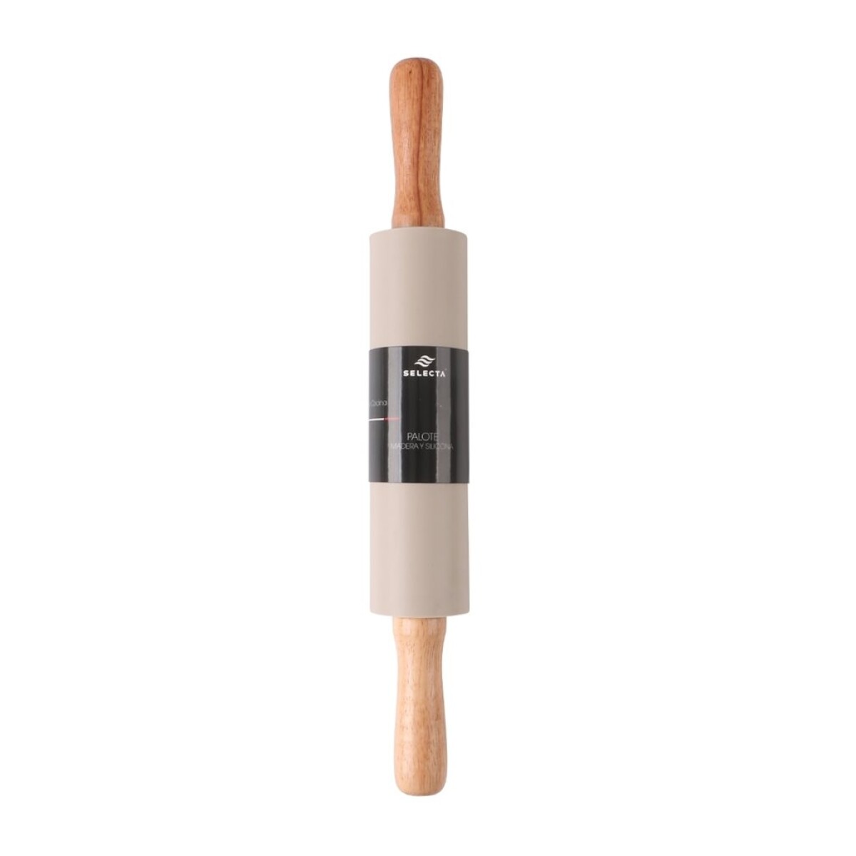 PALOTE 38CMS MADERA Y SILICONA BEIGE 
