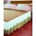 Colcha combinada con volado Cotton Flor 2 plazas sommier 1.50 x 2.25mts con porta almohadas Colcha combinada con volado Cotton Flor 2 plazas sommier 1.50 x 2.25mts con porta almohadas